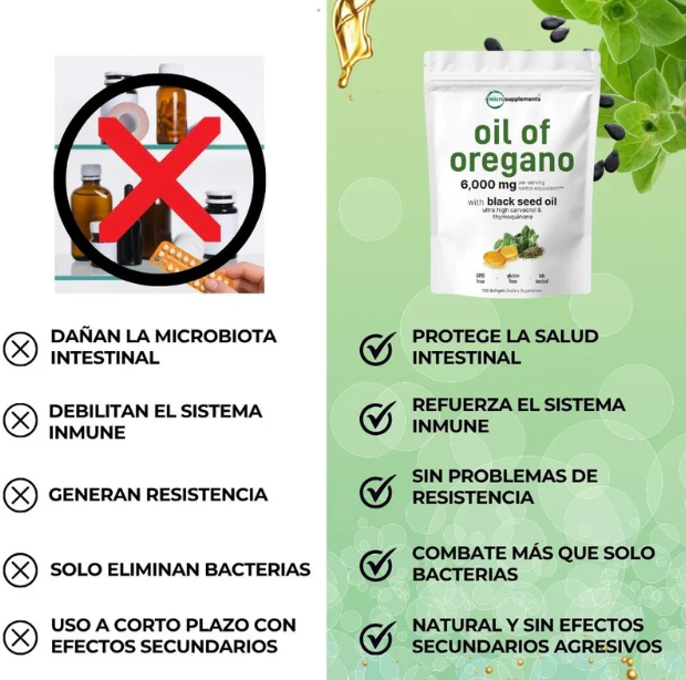 Aceite de orégano - El poder natural que tu cuerpo necesita